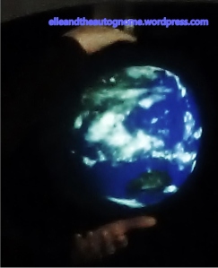 Tai Chi holding planet earth, the world